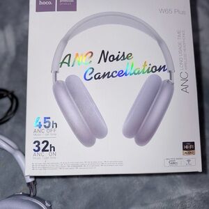 W65 Plus Over-Ear Headphones - Silver